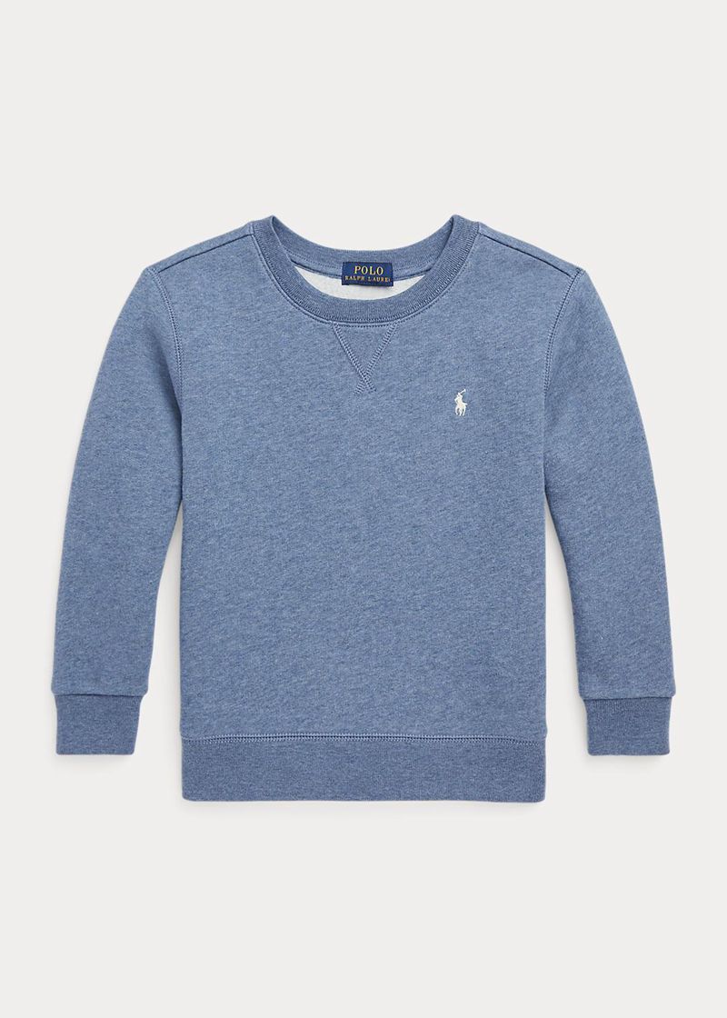 Bluza Ralph Lauren Chłopięce Niebieskie 1.5-6 Lata Fleece 493658-CGE